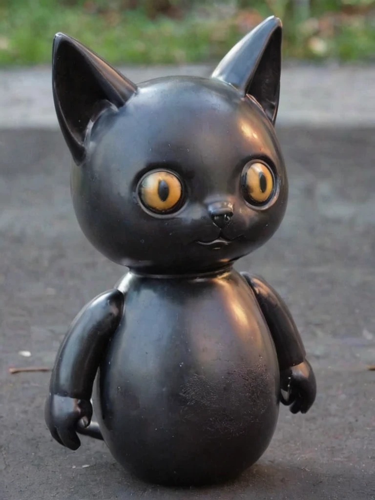 wrnoultx, of the eastern country,  may-bee made out of rubber latex that looks like a cat doll, but beauty lies within, deep shadows, <lora:- SDXL - wrnoultx_rubber_coating_V1.0:1> <lora:- SDXL - n-eeyblch_eye_bleach_V1.0:0.5>