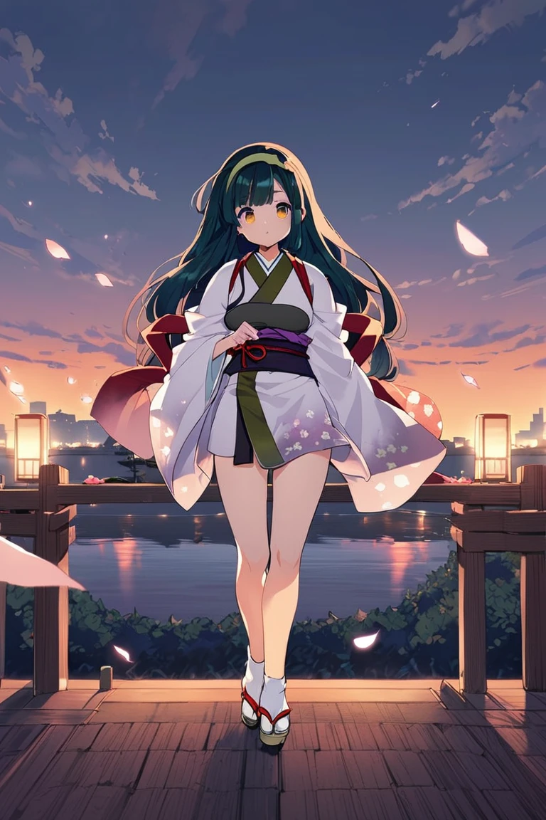1girl, hairband, japanese clothes, hungry, evening, full body, wide shot, zunkolora, <lora:zunkolora_charaLoRA_XL_AMG:0.7:lbw=1,0,1,0,1,1,0.7,1,1,0,0,0>