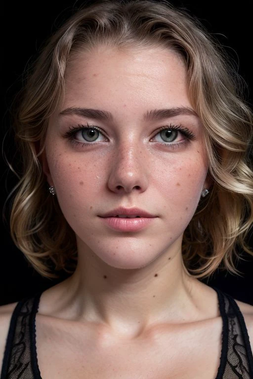 DEN_zoe_moore,
(headshot:1.1) portrait on a plain black background, (headshot:1.2), face focus, intricate (beautiful eyes:1.2), (wide open eyes:1.1), Big eyes,  clean photo, circle lighting, high contrast,
bokeh, f1.4, 40mm, photorealistic, raw, 8k, textured skin, skin pores, intricate details  <lora:epi_noiseoffset2:1>, epiCRealism