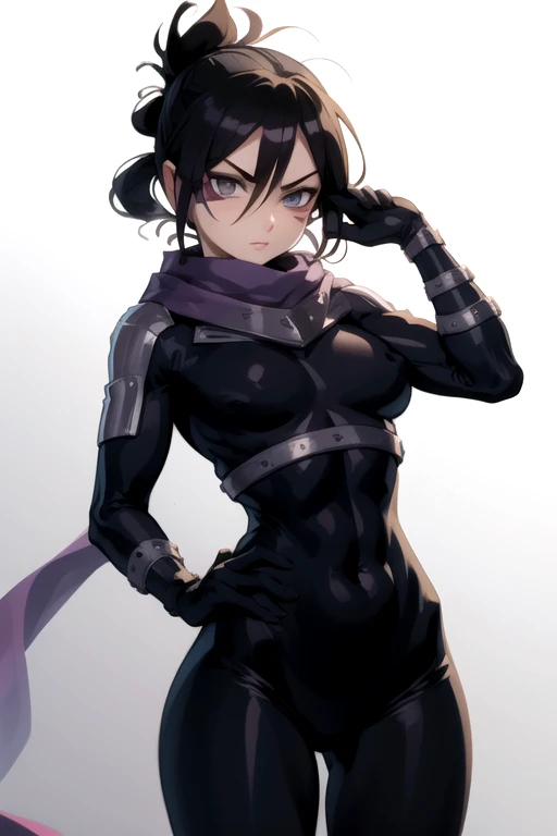 (masterpiece), (best quality),
solo, 1girl,
speedosonic, long hair, scarf, medium breasts, folded ponytail, facial mark, grey eyes, bodysuit <lora:SpeedOSonic-15:0.8>