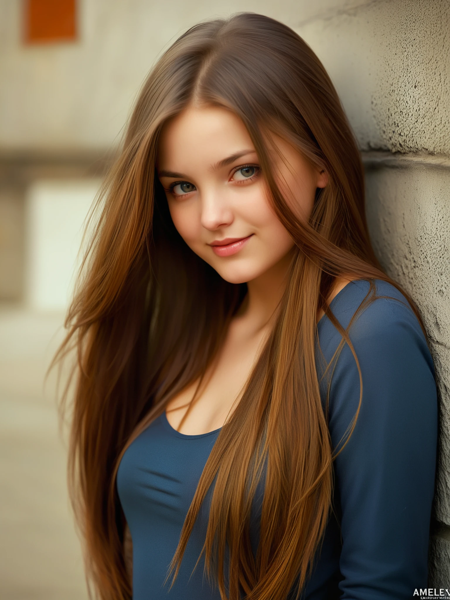 A stunning and cute waiteress, 18 years old, from Ukraine,