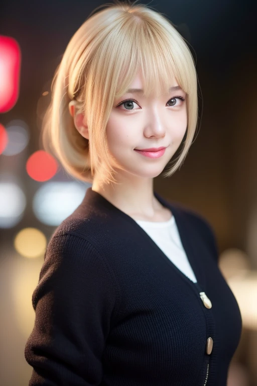 1girl,(RAW photo, best quality), (realistic, photo-realistic:1.4), masterpiece, an extremely delicate and beautiful, extremely detailed, 2k wallpaper, Amazing, finely detail, extremely detailed CG unity 8k wallpaper, ultra-detailed, highres, soft light, beautiful detailed girl, extremely detailed eyes and face, beautiful detailed nose, beautiful detailed eyes,cinematic lighting,perfect anatomy,slender body,smiling ,(bokeh:1.3)
in front of izakaya,narrow street like nakano,lights reflected on wet floor,after rain,night time,shop sign lights,winter night
(wearing cashmere jacket),(blonde hair)
<lora:hattie_lora:0.8>
