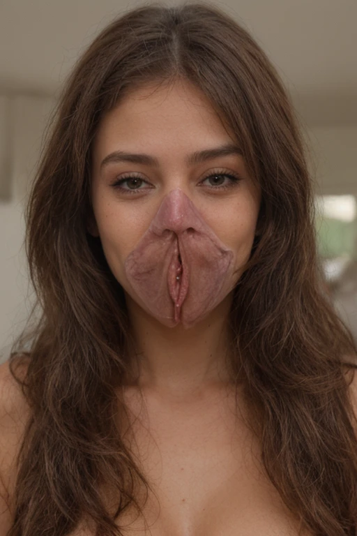 <lora:pussyface:1>,pussyface,(((replace mouth with a big vagina))),