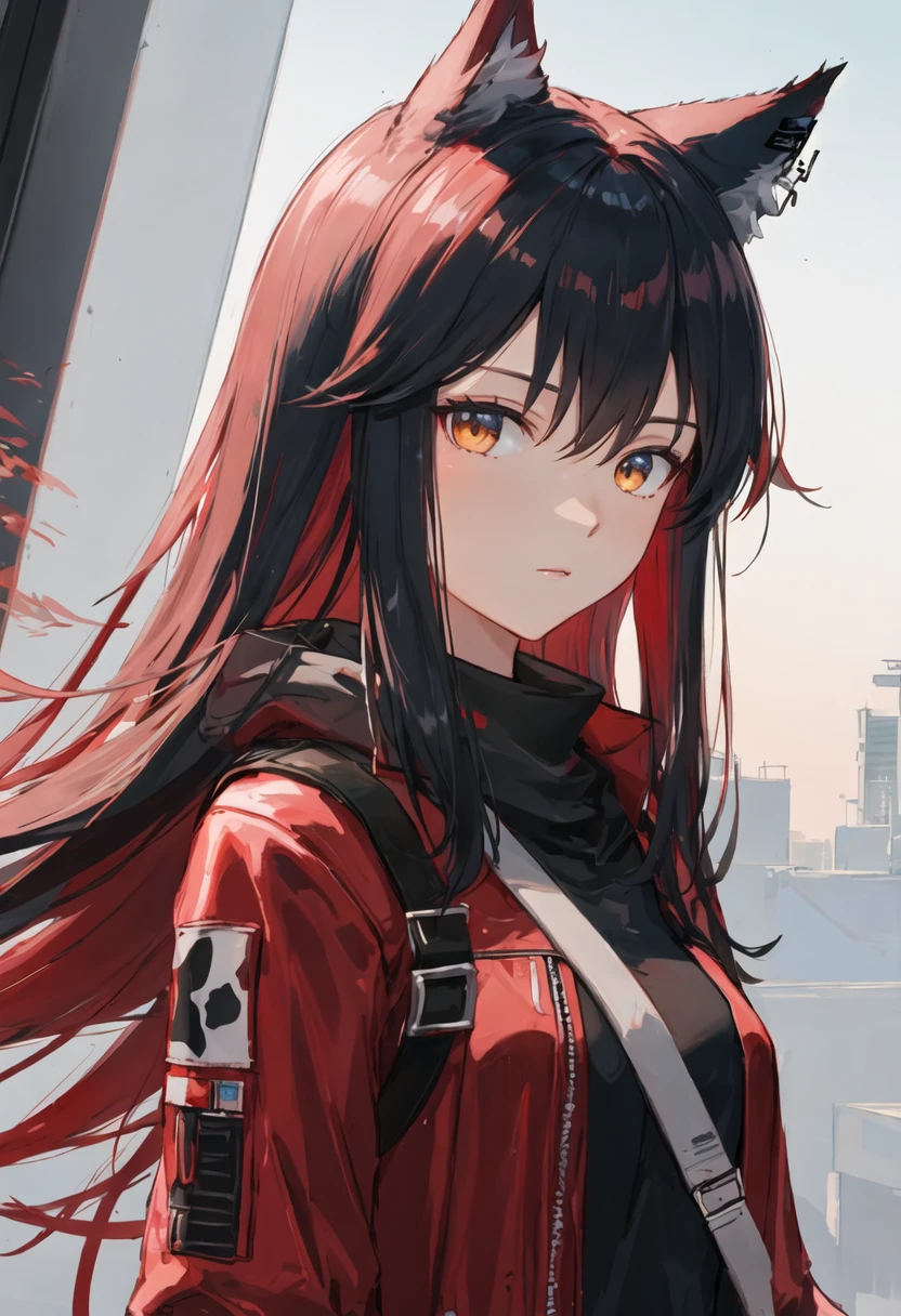 {safe:1.10}, best quality, masterpiece, highres, solo, {texas_arknights:0.90}, portrait, looking_at_viewer