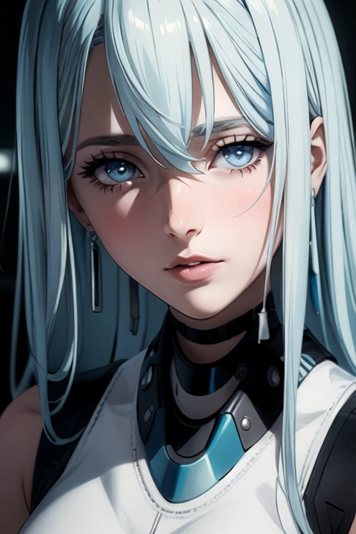 (best quality:1.1), (masterpiece:1.4), photorealistic, , , , anime coloring, , 1girl, solo, <lora:schnee_synduality_noir:0.84>, schnee_synduality_noir, blue hair, blue eyes, long hair, bangs, , , , 8k resolution