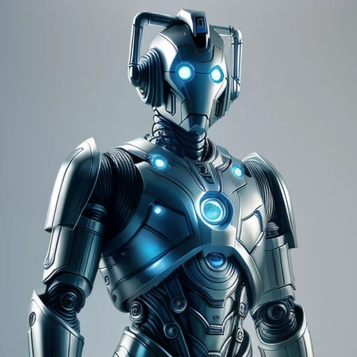 photgraph of modern cyberman, masterpeice