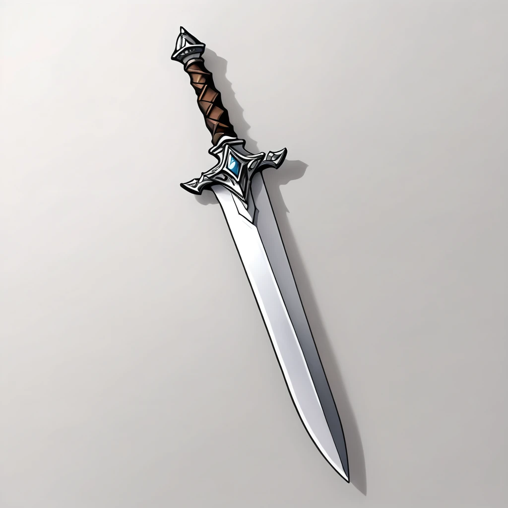 a dagger,
white background, simple background, detailed anime style,game icon,
<lora:anime_game_icon:1>