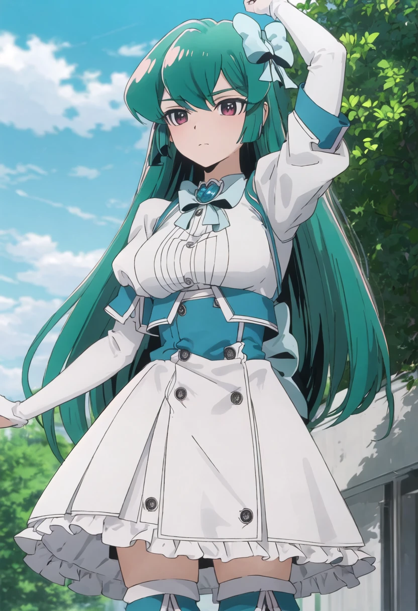 {safe:1.10}, best quality, masterpiece, highres, solo, {sayo_minakami_mahoushoujoniakogarete:0.90}