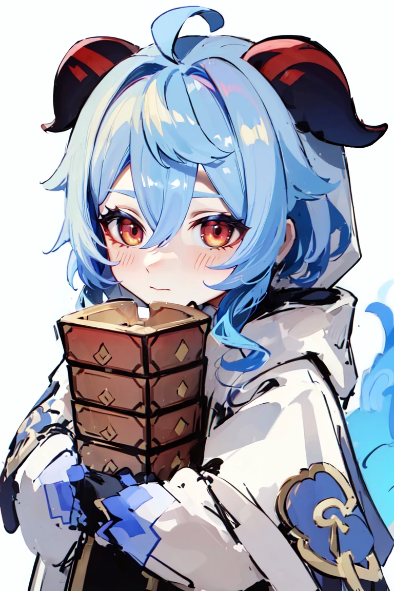 <lora:ganyuyoungan-0020:0.8>,ganyuyoungan,best quality,masterpiece,1girl, solo, ganyu (genshin impact), <lora:g,W0pN9ObK2:0.6> <lora:hans-O3:0.6>