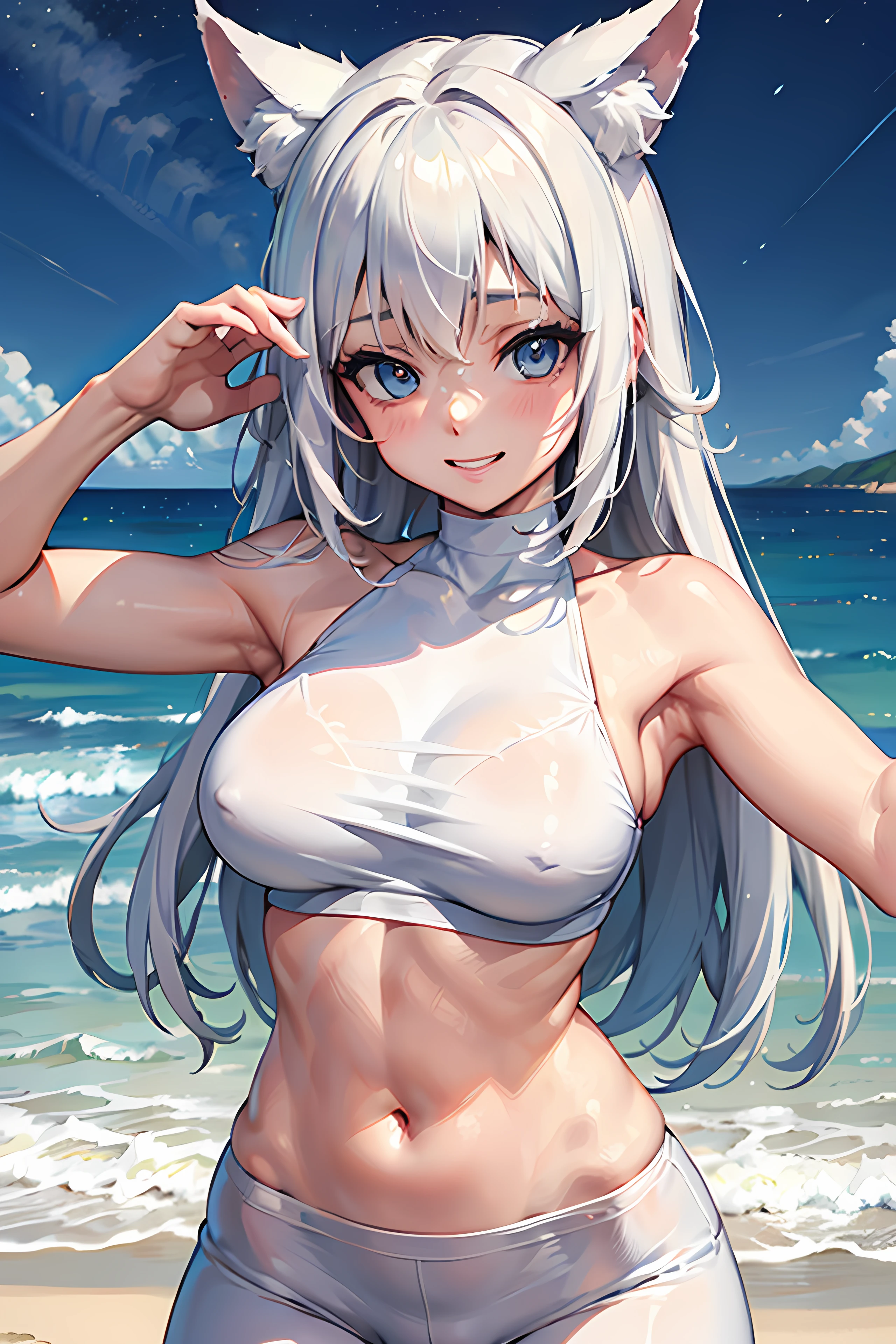 Only4u Mika - White haired fox ear girl v1.0