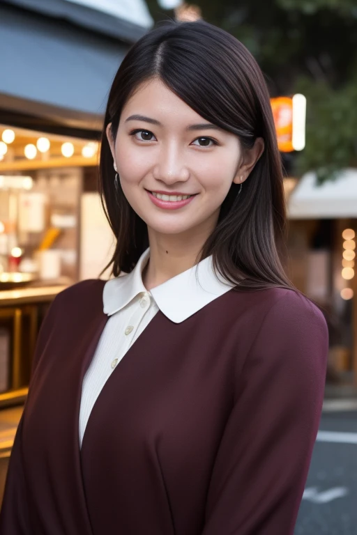 1girl,(RAW photo, best quality), (realistic, photo-realistic:1.4), masterpiece, an extremely delicate and beautiful, extremely detailed, 2k wallpaper, Amazing, finely detail, extremely detailed CG unity 8k wallpaper, ultra-detailed, highres, soft light, beautiful detailed girl, extremely detailed eyes and face, beautiful detailed nose, beautiful detailed eyes,cinematic lighting,perfect anatomy,slender body,smiling ,(bokeh:1.3)
in front of izakaya,narrow street like nakano,lights reflected on wet floor,after rain,night time,shop sign lights,winter night
(wearing cashmere jacket)
<lora:yoshimuraeriko_lora:0.8>