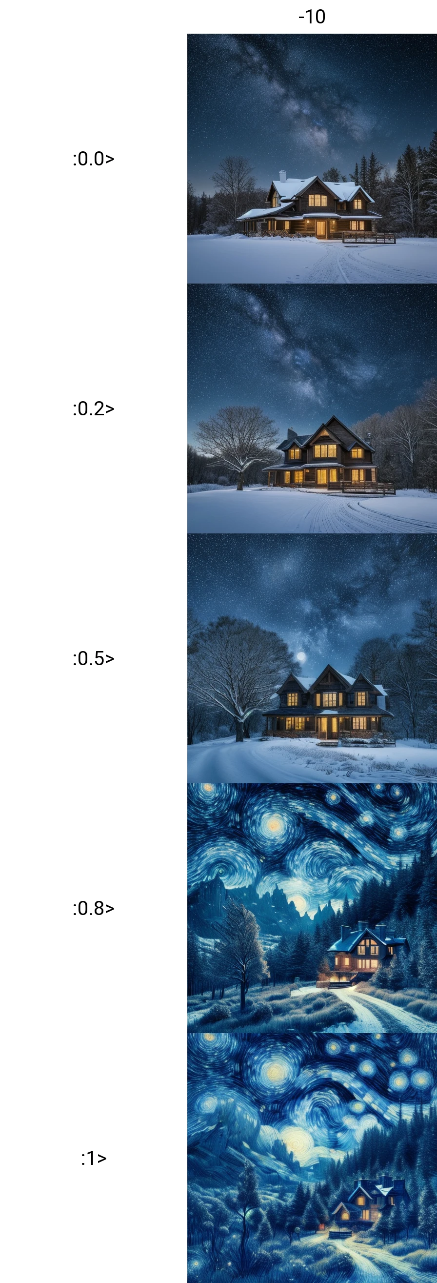 photograph of a house on a natural landscape, winter season. starry sky with moon, nighttime
<lora:van_gogh_style_lora-10:0.0>