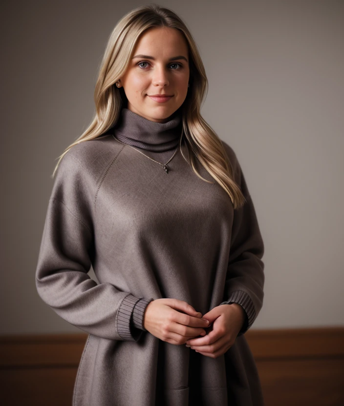 <j3l13rr>, photo of beautiful woman in a (mountain:1.1), perfect hair, wearing (formal wear:1.2), (turtleneck dress), modelshoot style, (extremely detailed CG unity 8k wallpaper), professional majestic (photography by alfred stieglitz:1.1), (Pentax K1000 Camera), 24mm, exposure blend, hdr, faded, extremely intricate, High Detail, Sharp focus, dramatic, soft cinematic light, (looking at viewer), (detailed pupils), cute smile, 24mm, 4k textures, soft cinematic light, adobe lightroom, photolab, elegant, ((((cinematic look)))), soothing tones, insane details, hyperdetailed, low contrast