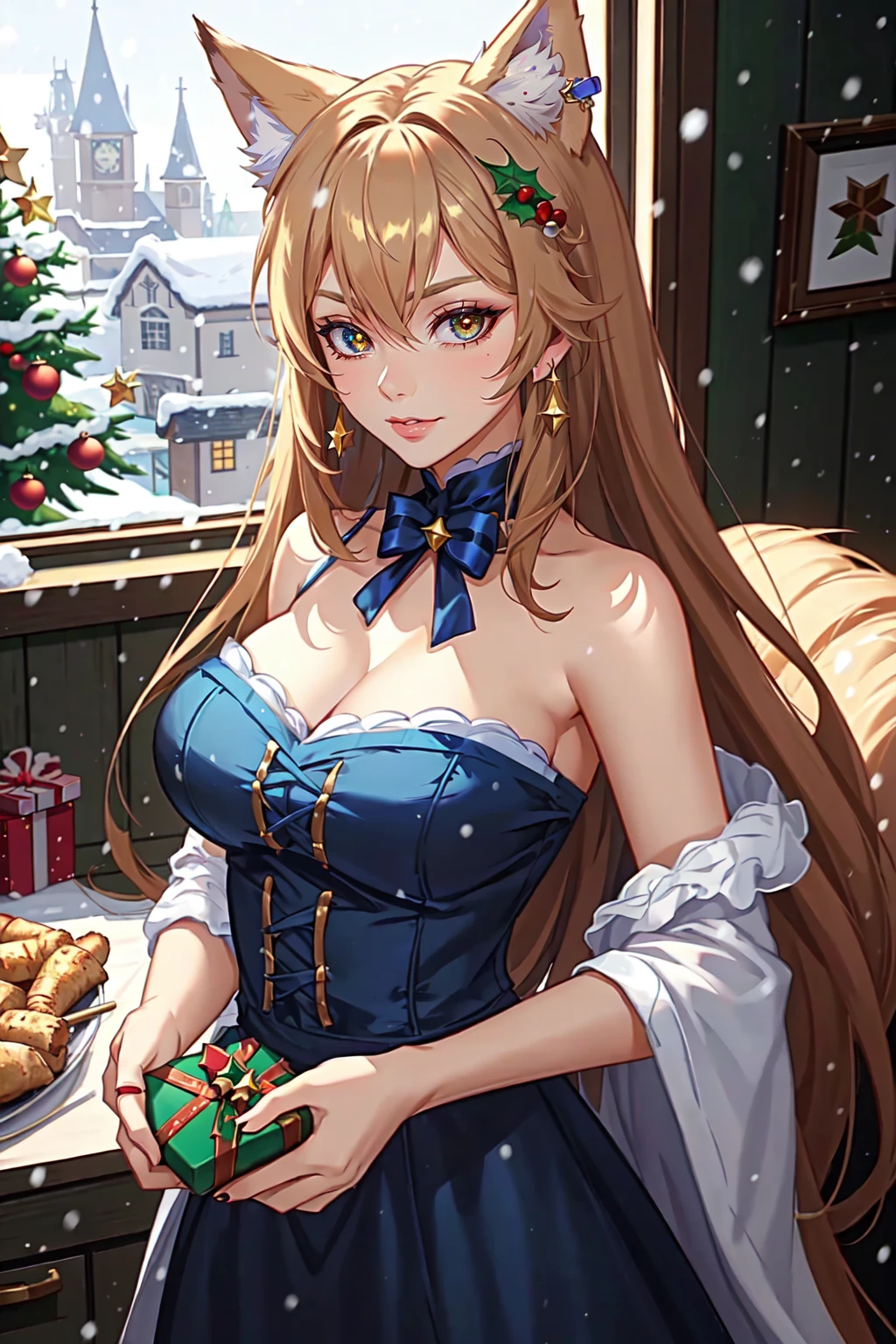 KitchbytheBBQ   VictorianFoxGirl XmasTheme