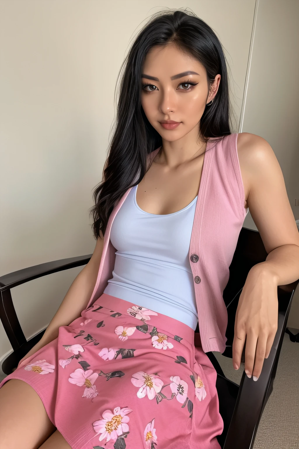 Purple jazmin flowers