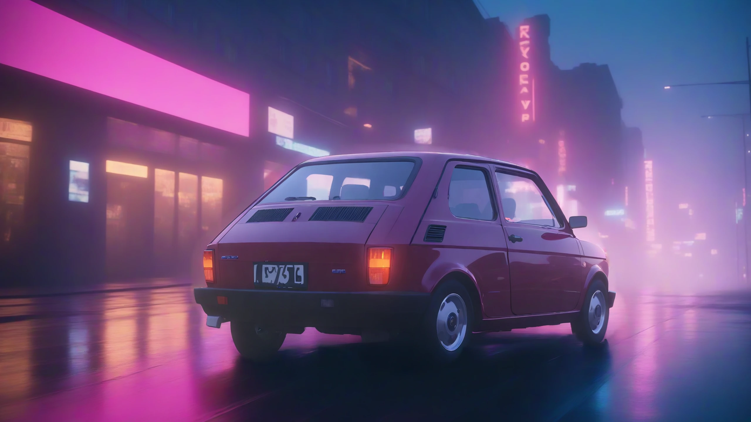 cinematic film still breathtaking anime artwork high detailed, small red polish 70s compact car riding fast <lora:add_detail:1> <lora:polish_70s_compact_car-000001:1> . anime style, key visual, vibrant, studio anime, highly detailed . award-winning, professional, highly detailed . shallow depth of field, vignette, highly detailed, high budget Hollywood movie, bokeh, cinemascope, moody, epic, gorgeous, film grain, grainy