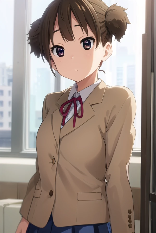 junsuzuki, <lora:jun suzuki s2-lora-nochekaiser:1>,
jun suzuki, short hair, brown hair, twintails, (brown eyes:1.7), short twintails,
BREAK sakuragaoka high school uniform, school uniform, uniform, blazer, shirt, white shirt, collared shirt, skirt, pleated skirt,
BREAK indoors, classroom,
BREAK looking at viewer, (cowboy shot:1.5),
BREAK <lyco:GoodHands-beta2:1>, (masterpiece:1.2), best quality, high resolution, unity 8k wallpaper, (illustration:0.8), (beautiful detailed eyes:1.6), extremely detailed face, perfect lighting, extremely detailed CG, (perfect hands, perfect anatomy),