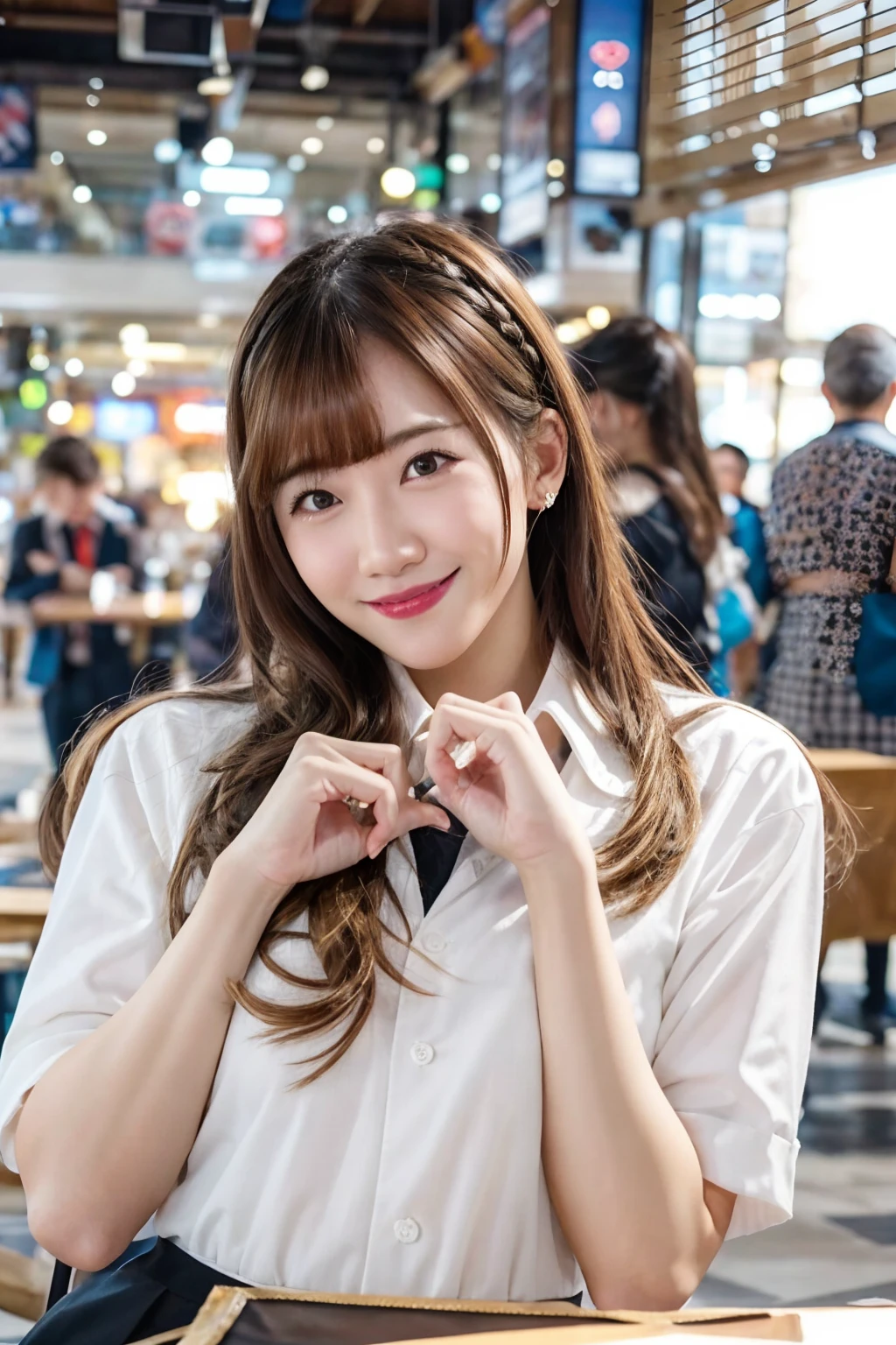 light smile,looking at viewer,sunset,1girl,school uniform,best quality,masterpiece,illustration,an extremely delicate and beautiful,CG,unity,8k wallpaper,Amazing,finely detail,masterpiece,official art,extremely detailed CG unity 8k wallpaper,incredibly absurdres,huge filesize,ultra-detailed,highres,extremely detailed,beautiful detailed girl,realistic,full frontal,castle,skirt,light contrast,<lora:Dicc:0.7>