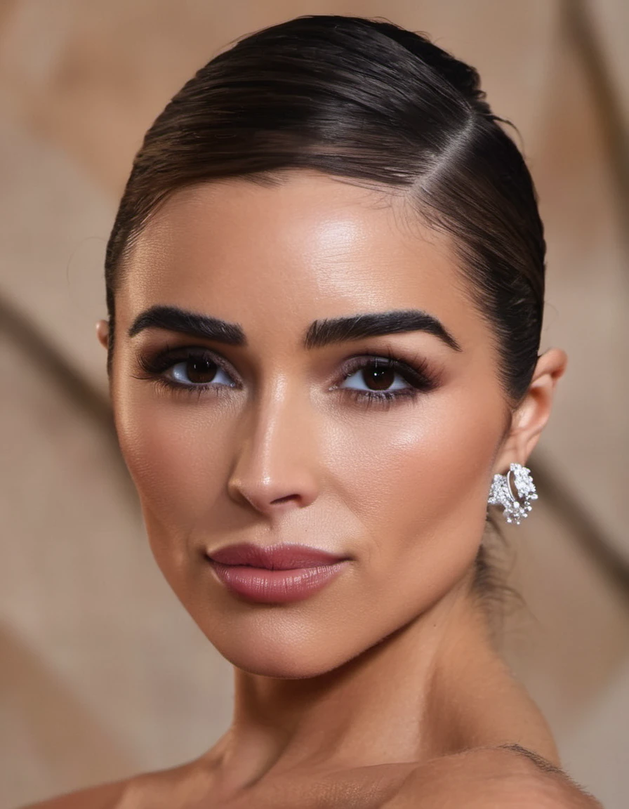 <lora:Olivia Culpo-000004:1>, Super high res portrait photo of olvclpmssunv woman, posing for a photoshoot, high quality, sharp focus, looking at the camera