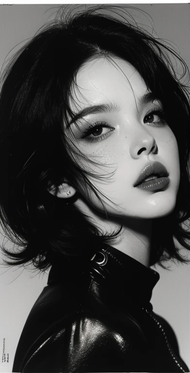 <lora:super-000001:1>,a black and white drawing of a girl,in the style of cyberpunk manga,heavy use of palette knives,dino valls,blink-and-you-miss-it detail,chris samnee,animated gifs,brooding mood,