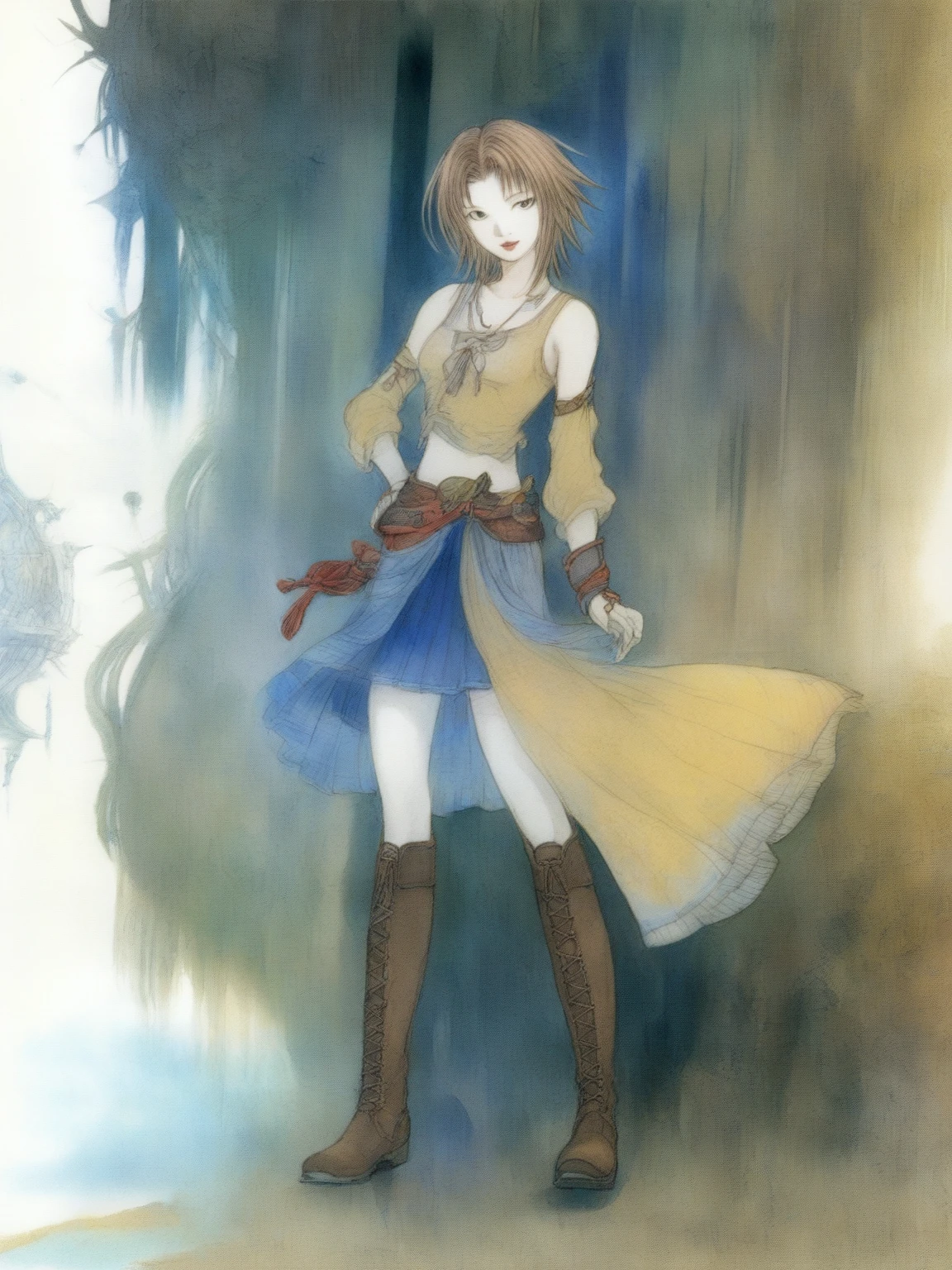 Yoshitaka Amano XL Style LoRA