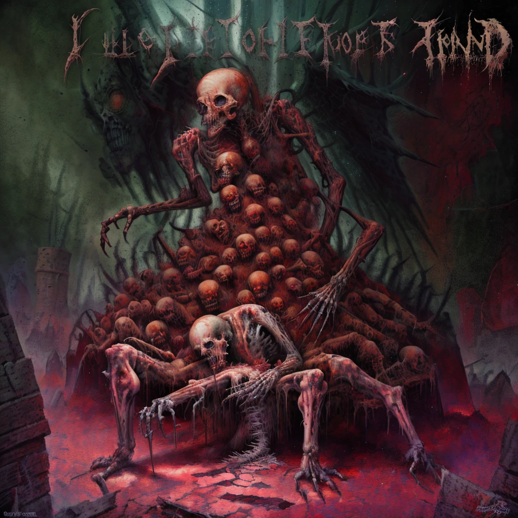 Self-inflicted fractures I replace my bones with bars <lora:DEATH_METAL2:1>, DEATHMETAL, high resolution, detailed