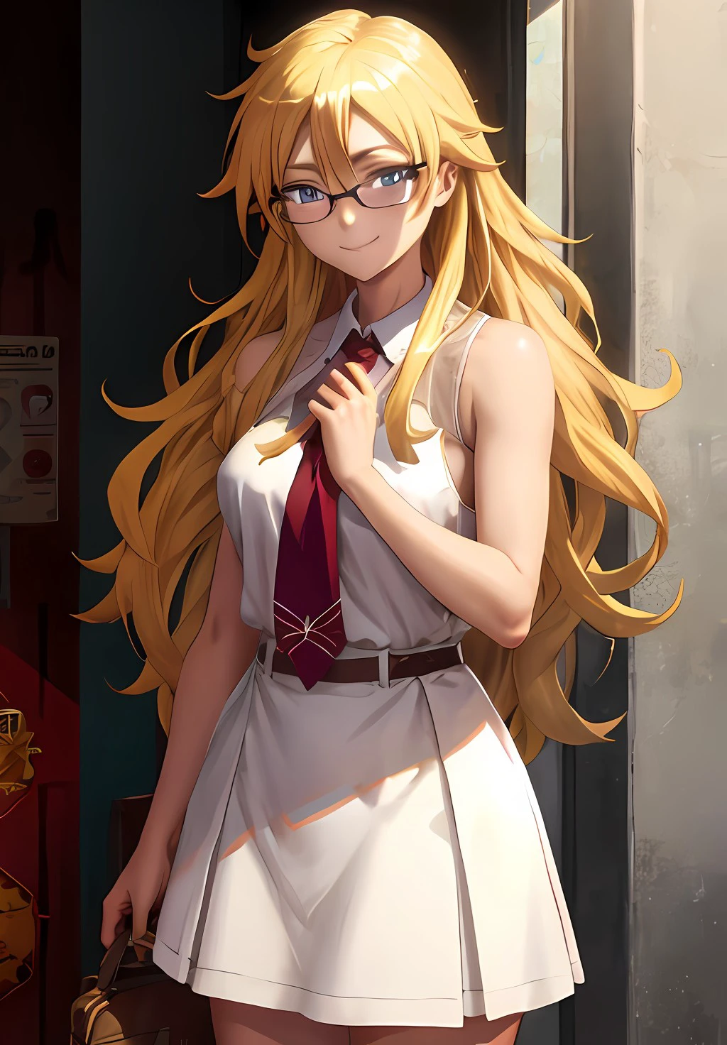 <lora:BenToPictureDrama:1.0>, Ayame, solo, smile,