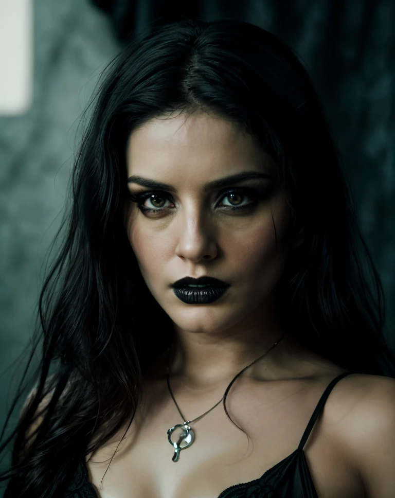 cinematic film still gothic style ,realistic, best quality, <lora:quiron_SunnyLeone_v1_lora:0.87> SunnyLeoneQuiron, . dark, mysterious, haunting, dramatic, ornate, detailed . shallow depth of field, vignette, highly detailed, high budget Hollywood movie, bokeh, cinemascope, moody, epic, gorgeous, film grain, grainy