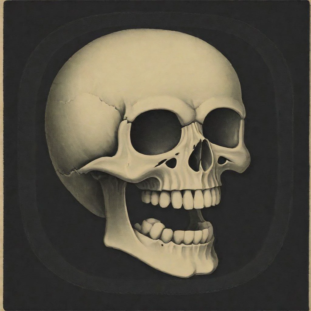 laughing skull