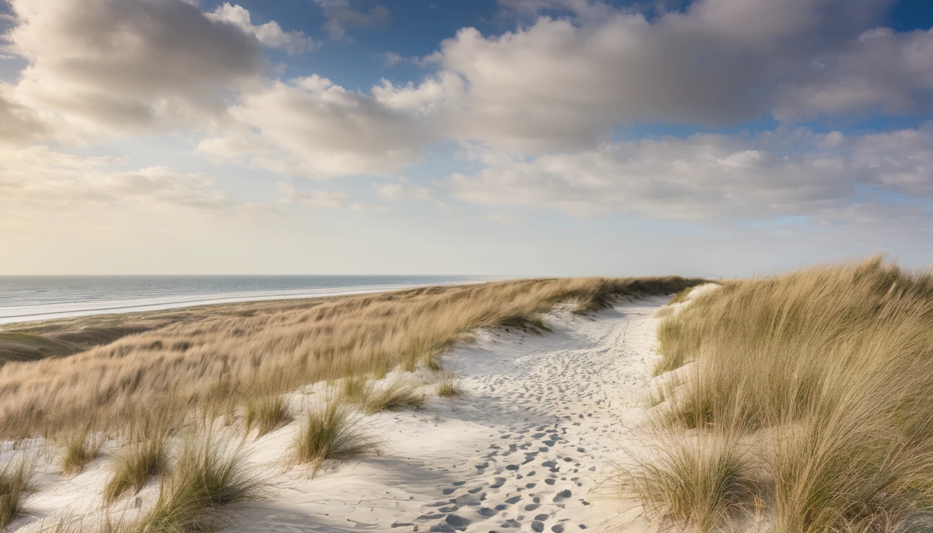 Coastal Dunes Photography,scenery,outdoors,no humans,footprints,horizon,shore,sky,day,