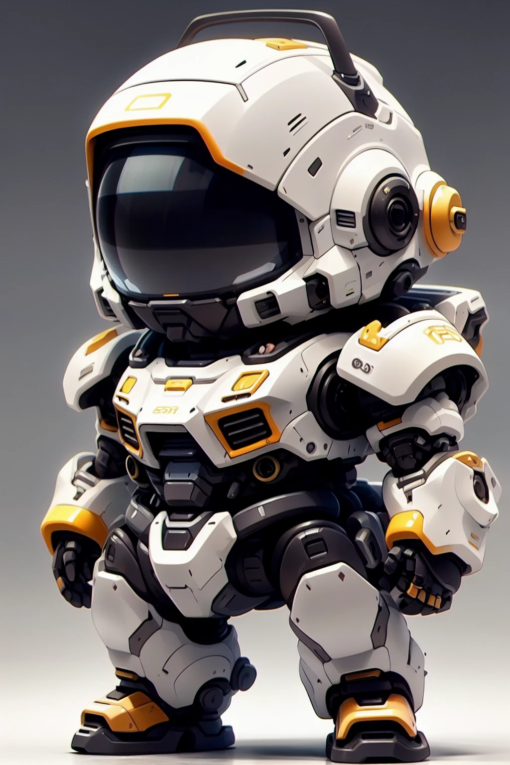 guchen,chibi,guchen,chibi,grey background,<lora:å¯ç±æºç²-09:0.8>,mecha,machine,, Hyper Real,Photorealistic,16K,high detail,high resolution