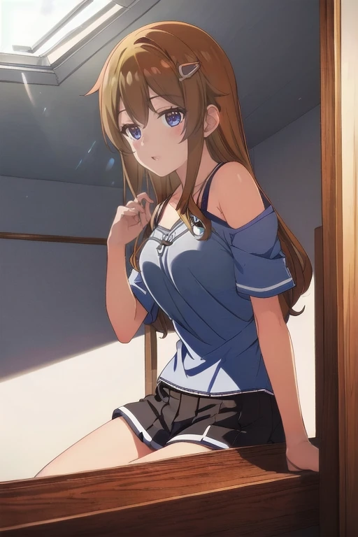 (extremely detailed fine touch:1.2), (natural light, sun light, light rays, dappled light, reflection, shadows, ray tracing:1.2), masterpiece, best quality, highly detailed,
<lora:Kaede Sajou:0.9> Kaede_Sajou, 1girl,