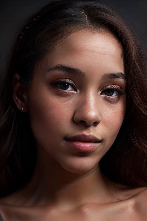 Merger_lakiki_loventes
(headshot:1.2) portrait on a (plain dark grey background:1.2), (headshot:1.2), (face focus:1.1), (soft focus:1.2), low lighting, (out of focus:1.2),
bokeh, f1.4, 40mm, photorealistic, raw, 8k, textured skin, skin pores, intricate details <lora:epi_noiseoffset2:1>, epiCRealism