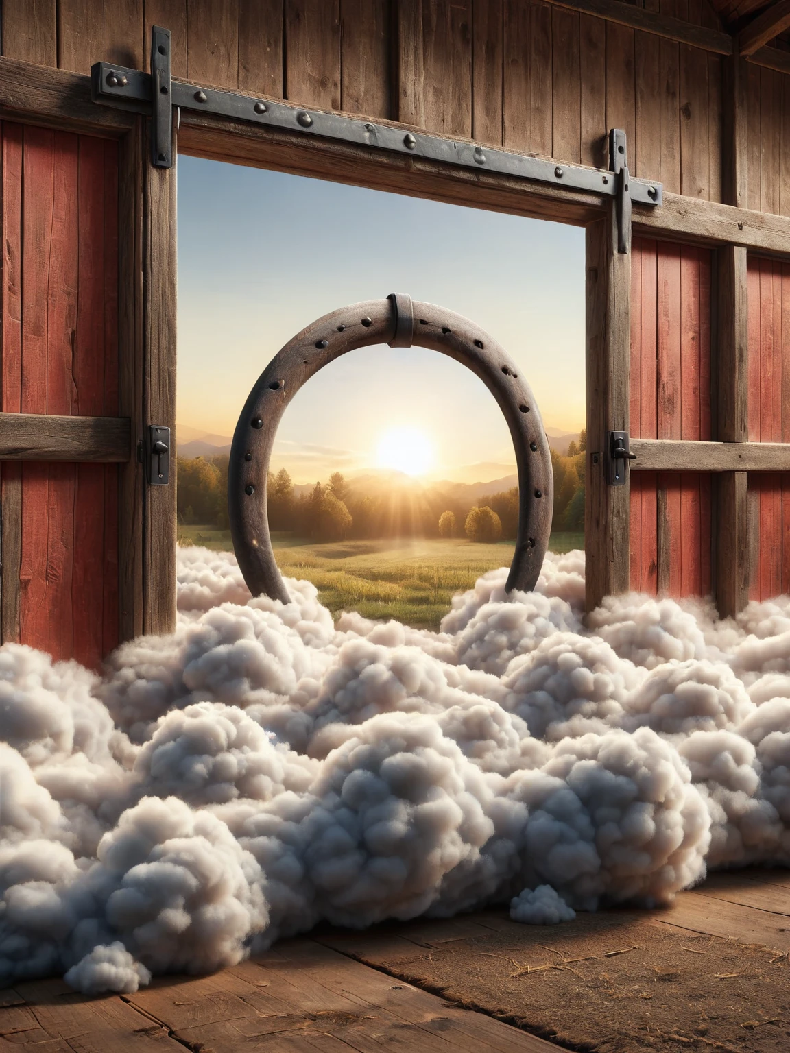 Fluffy Cloud Style SDXL