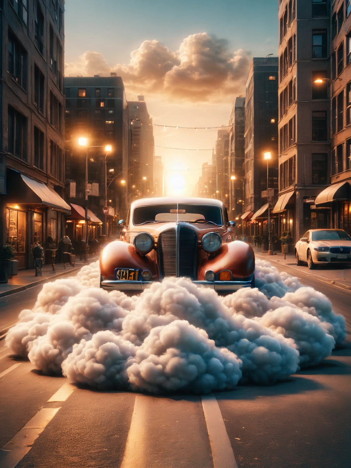 Fluffy Cloud Style SDXL