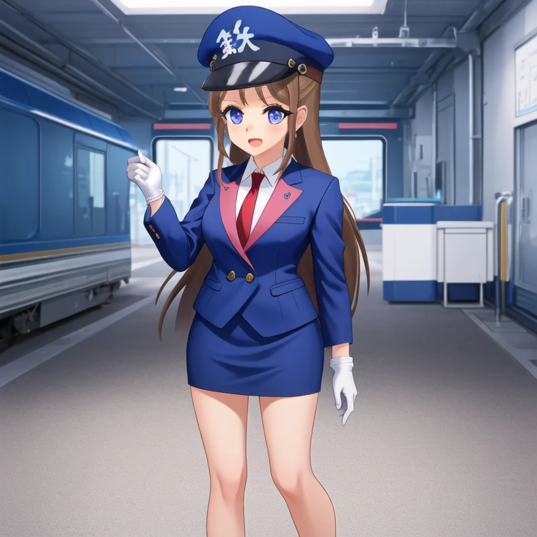 <lora:Tetsu-chan_v1:1>Tetsu-chan, 1girl,train interior, miniskirt, white gloves,, (hyper extreme detailed),(masterpeace),(hyper extreme),(photorealistic:0.5),CG,(colour:1.2), beautiful lighting,light from the front,official art,dark light,best quality,4k,8k, high quality, game cg,