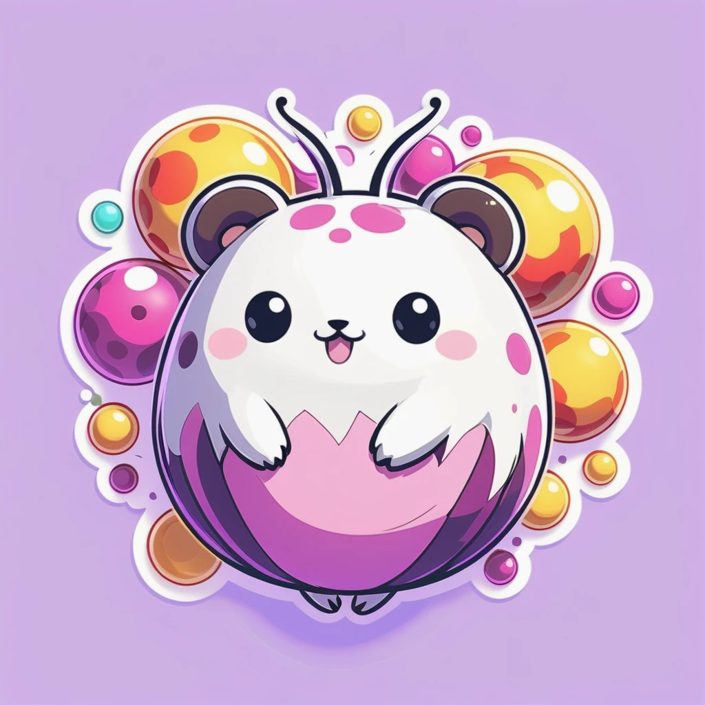 spindly wibblesnuggler<lora:EnvyKawaiiStickerXL01:1>
