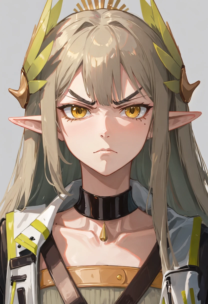 Asta, green eyes, determination face, hyperdetailled, hyperrealistic
