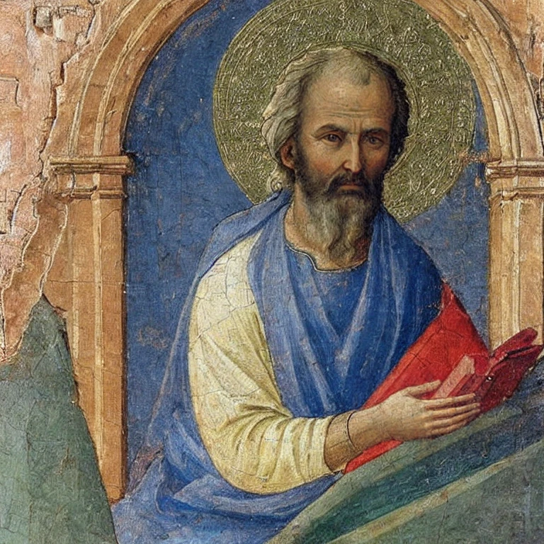 <lora:Saint_Paul_Giotto_V1:0.7>, stpaulgiottov1