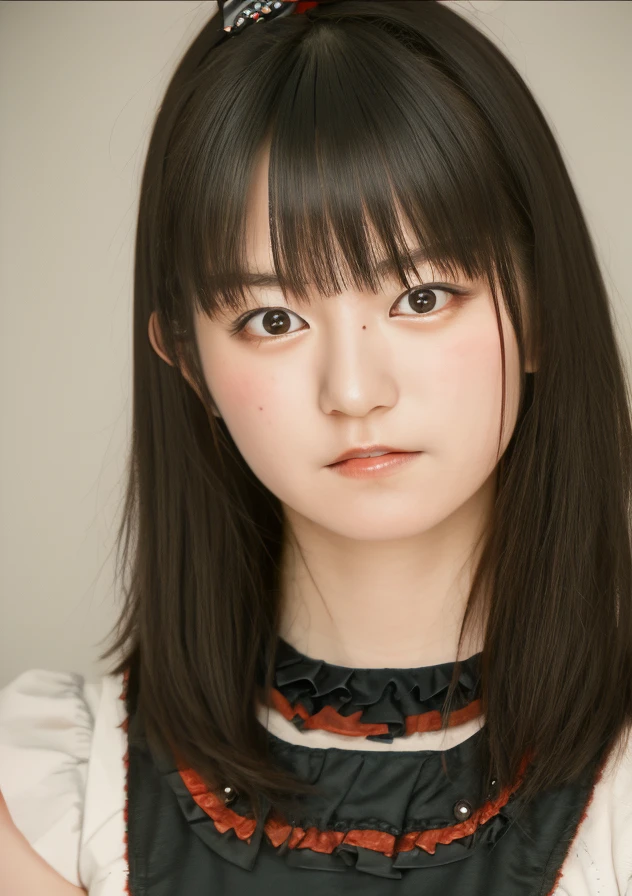 woman,masterpiece, photorealistic, detailed, RAW color photo,(fully in frame:1.1),n4k4m0t0,bangs, detailed skin texture, (blush:0.5), (goosebumps:0.5), hair bow, suzuka nakamoto,japanese <lora:n4k4m0t0_locon:1>holding a guitar