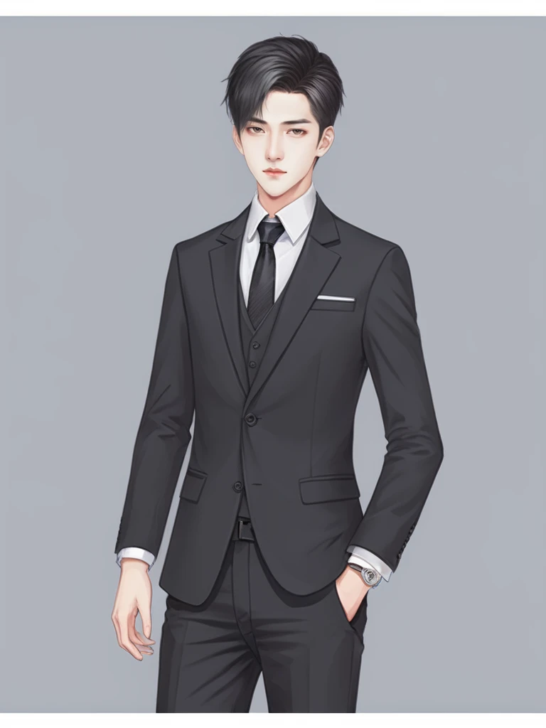 <lora:xiaokek:0.6>xiaokek.only 1boy with suit