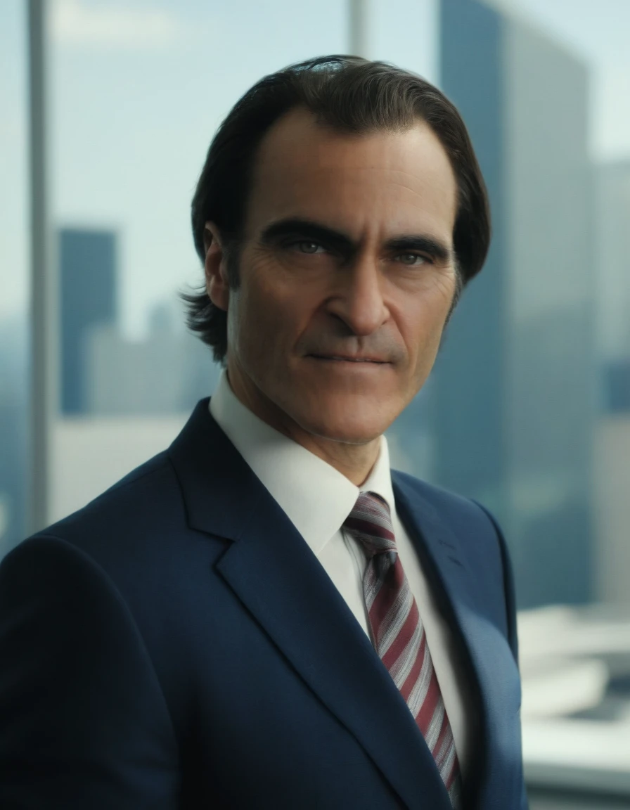 closeup portrait picture of jqwx man, (wearing a suit and tie:1.2),(in a corporate office with a city skyline view:1.2),
<lora:JoaquinPhoenixDoguXLuse@1.24:1.35> <lora:sdxl_offset_example_v10:0.4>