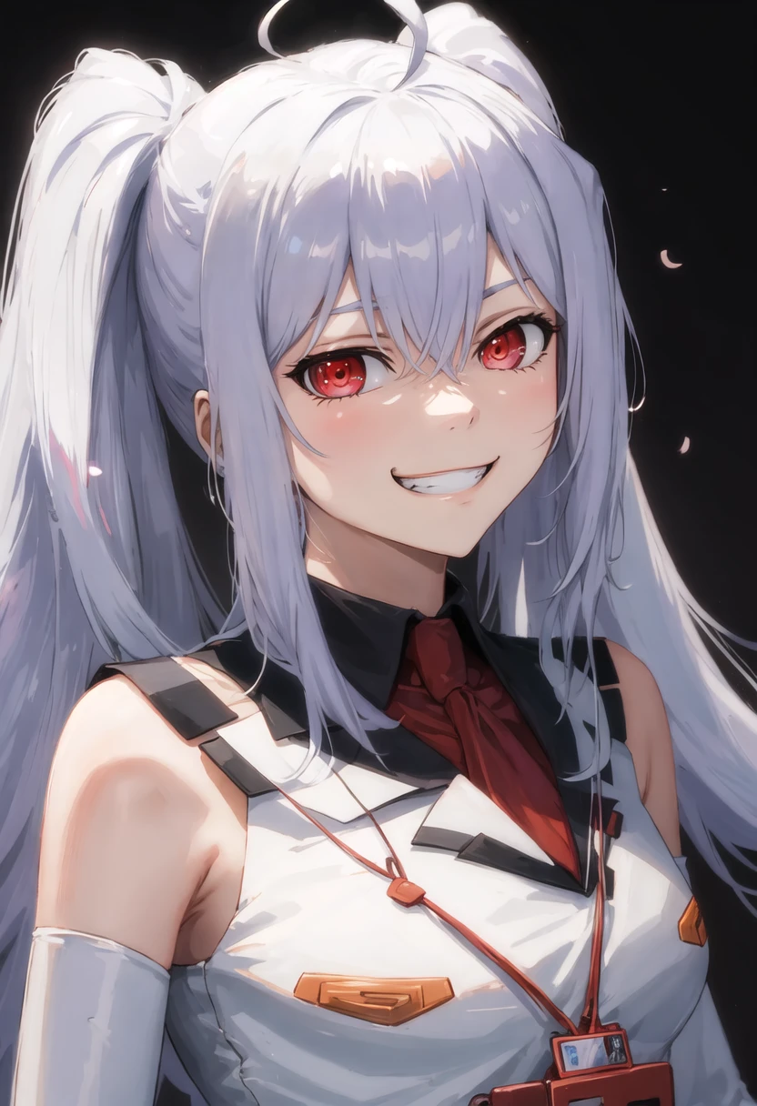 best quality, masterpiece, highres, solo, {isla_fanart_plasticmemories:0.90}, evil_grin, evil_smile, grin, portrait, looking at viewer