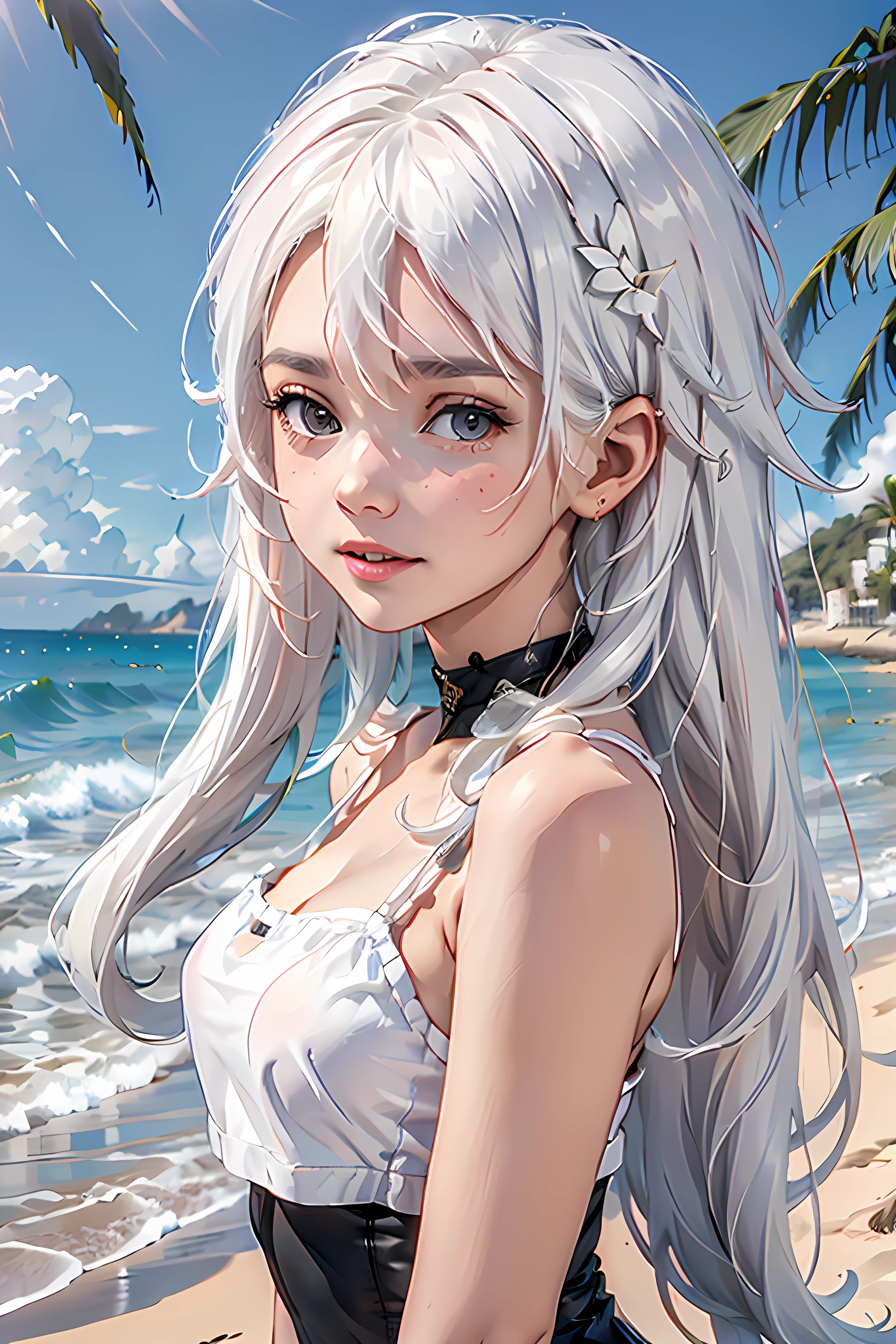 Only Eleni - white haired genius v1.0