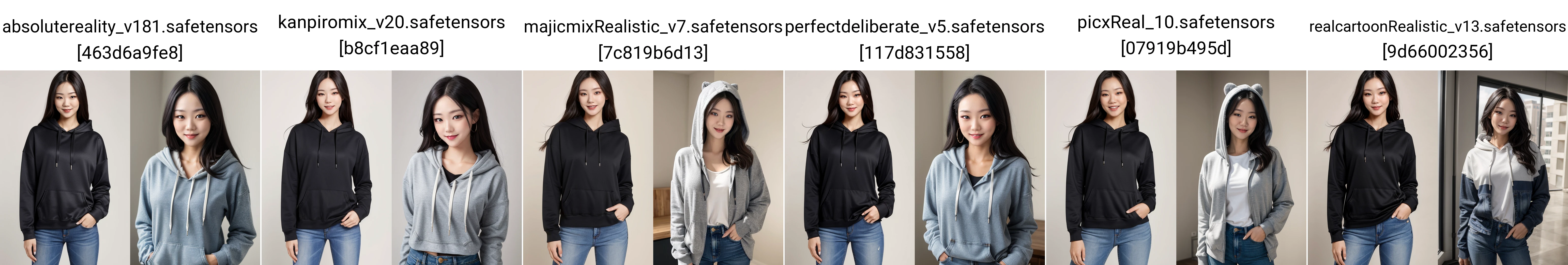 4k, 8k, ultra highres, raw photo in hdr, sharp focus, intricate texture, skin imperfections, realistic, detailed facial features, highly detailed face, posing,perfect lighting,long hair,black hair, (black hoodie),(jeans),smile, standing,makeup, inside, korean