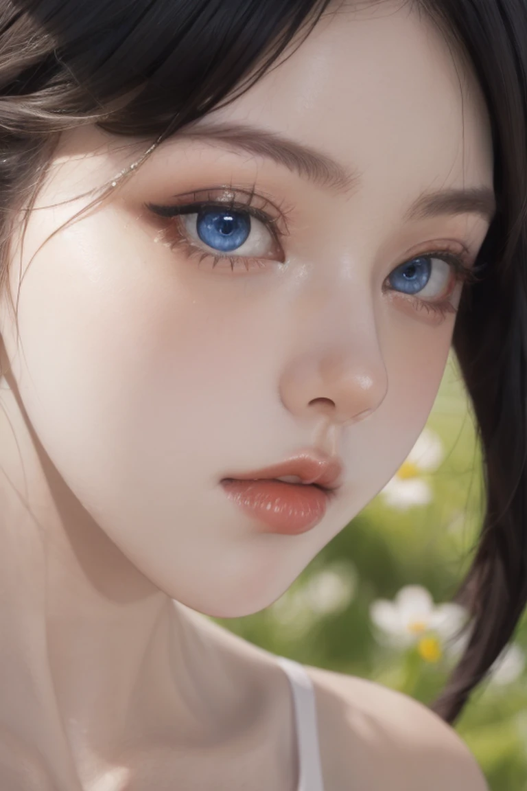 masterpiece, highest quality, 8k, Ultra-dense skin, Looking into the distance, Jealous, cute, 1 girl, short hair, Wear a bow, Secret Society of Time Travelers, (topless:1.3)