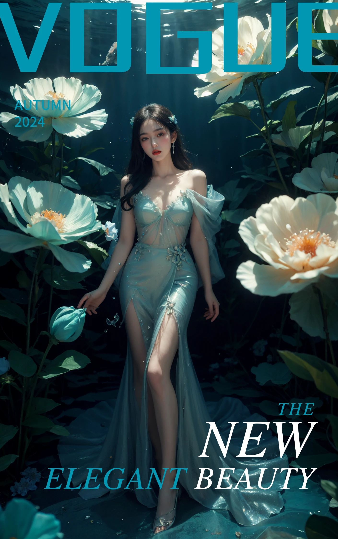 turquoise flowers❀琼芳 v1.0