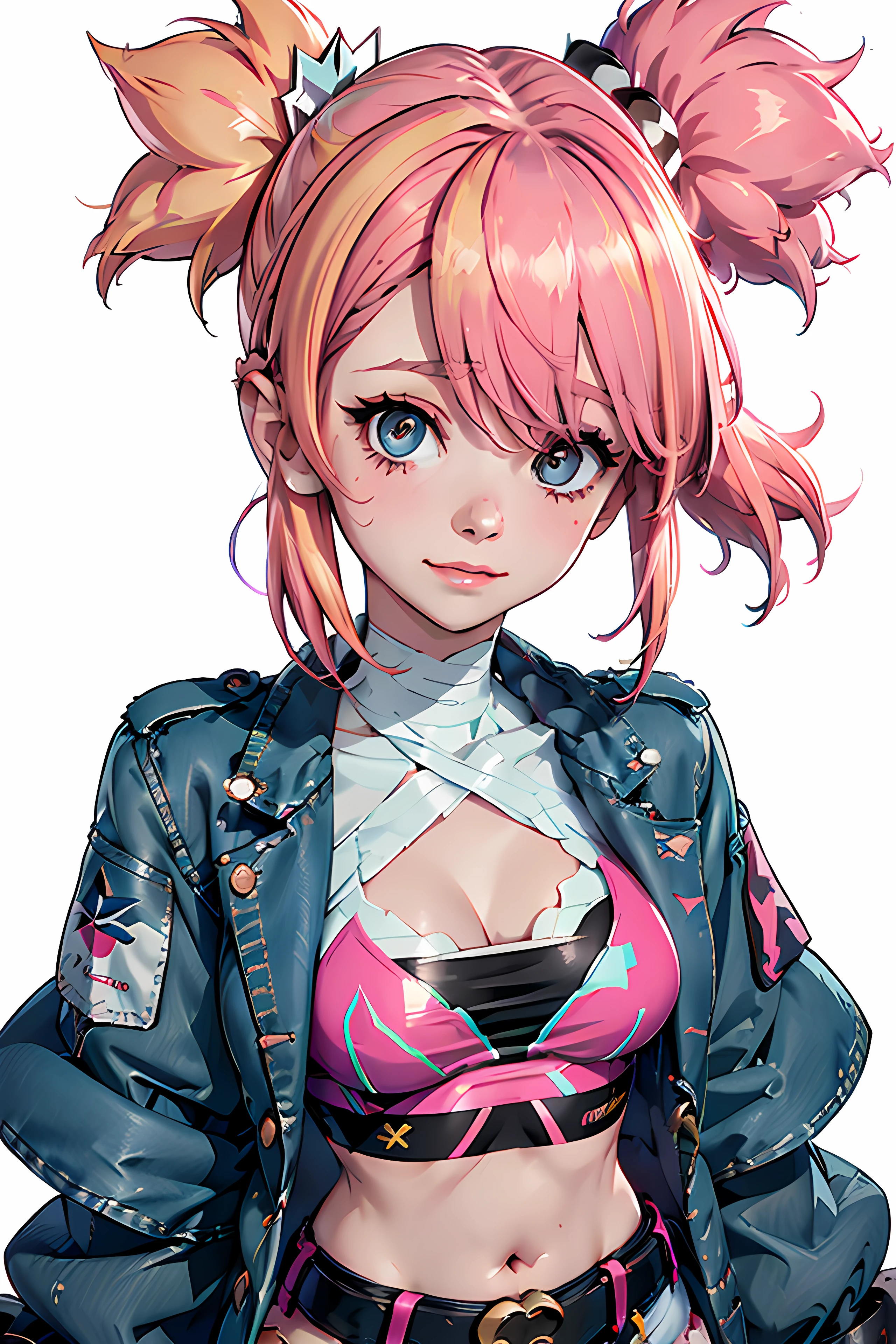 Mero Outerplane - Crazy Zombie Girl with two hair colors v1.0