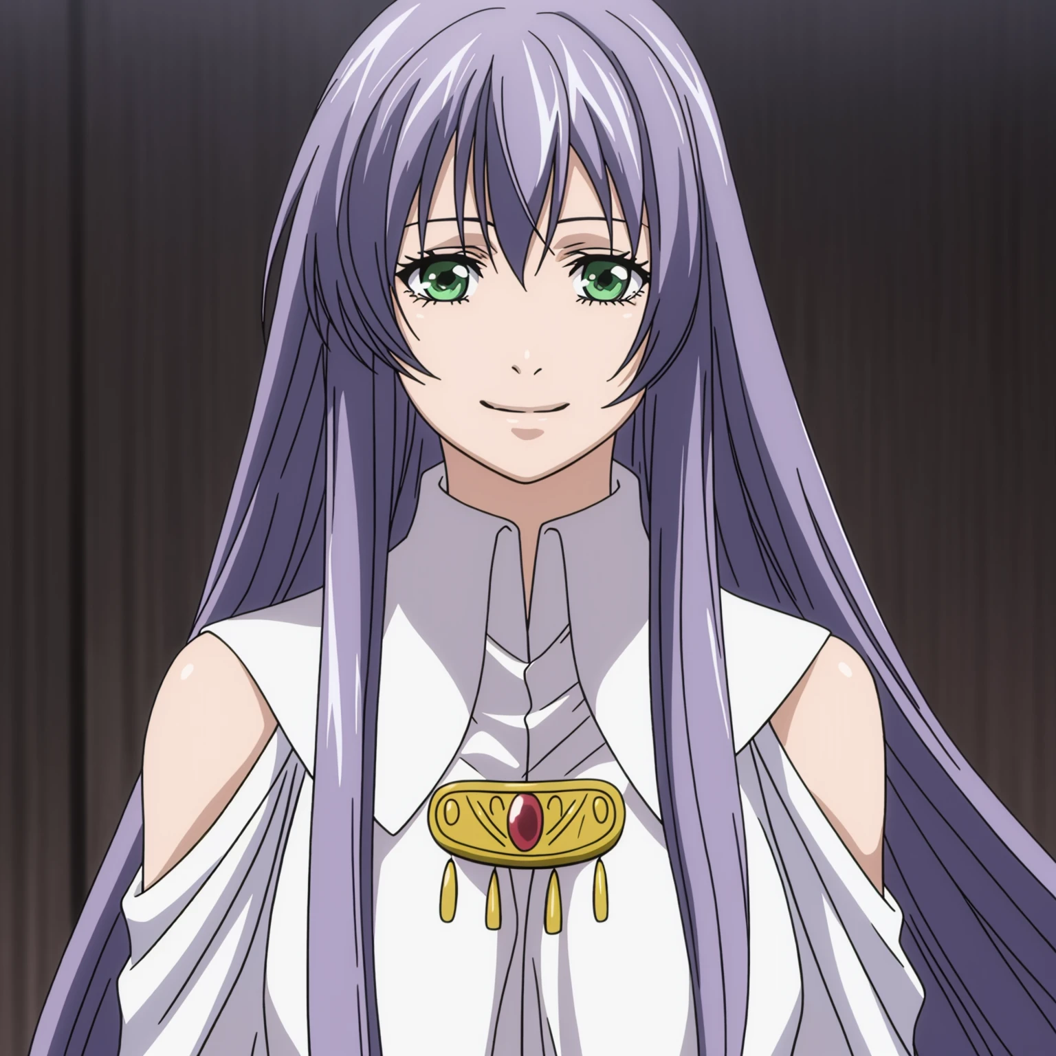 Sasha,normal outfits,solo,looking at viewer,light smile,light blush,adjusting hair,upper body,
