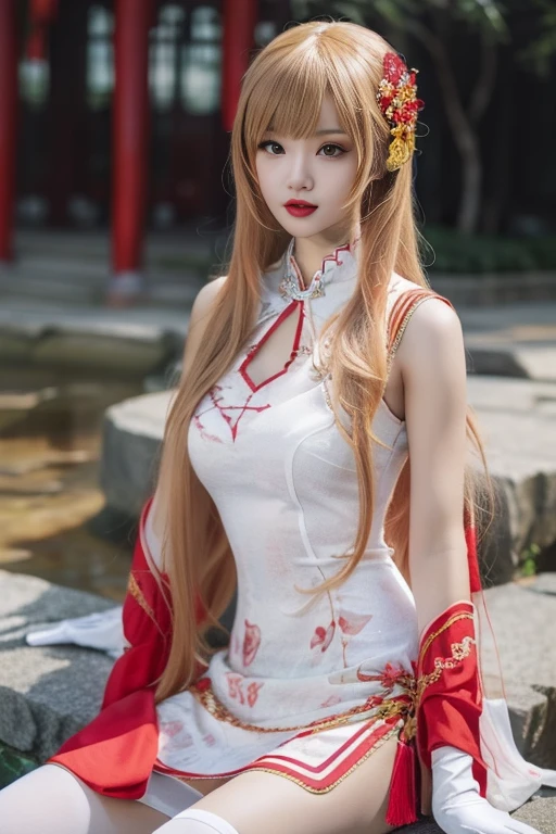 Masterpiece, Best Quality, Extremely Detailed 8k, Ultra HD, Ultra-detailed, Highly Detailed, Ultra High Realistic, Ultra-realistic, Hyperrealistic, Hyperrealism, (1girl:1.5), (Solo:1.5), (Beautiful Rosy Zhao:1.5), (Beautiful Cute European:1.7), Anatomically Correct, (Detailed Realistic Skin Texture), (Realistic Big Breasts), Slender Abs, (Closed Mouth:1.3), Nsfw, Dynamic Pose,